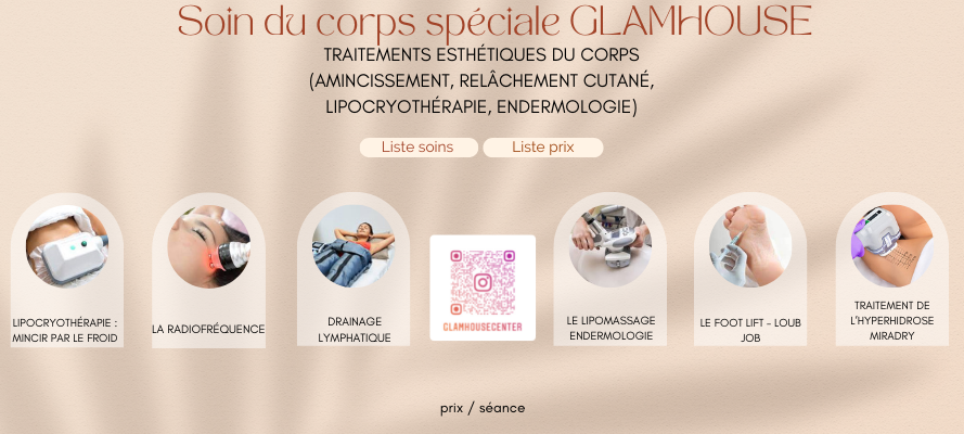 soin corps spéciale